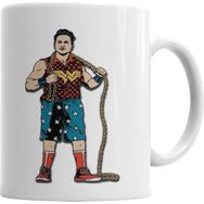 Baskı Dükkanı KB5587 Wonder Woman Different Porselen Kupa Bardak