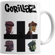 Baskı Dükkanı KB579 Gorillaz Porselen Kupa Bardak