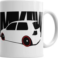 Baskı Dükkanı KB582 Golf Mk4 Porselen Kupa Bardak