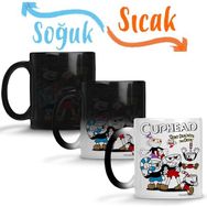 Baskı Dükkanı KB5837 Cuphead One Porselen Kupa Bardak