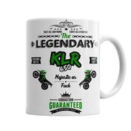 Baskı Dükkanı KB602 Kawasaki Klr650 Off Road Porselen Kupa Bardak