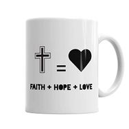 Baskı Dükkanı KB6058 Fhope Love Porselen Kupa Bardak
