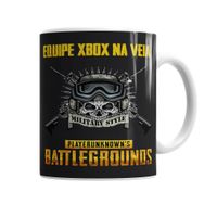 Baskı Dükkanı KB6096 Equipe Xbox Na Veia Battlegrounds Porselen Kupa Bardak