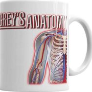 Baskı Dükkanı KB6135 Greys Anatomy Porselen Kupa Bardak