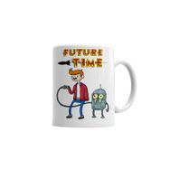 Baskı Dükkanı KB6198 Future Time Porselen Kupa Bardak