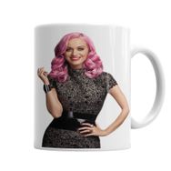 Baskı Dükkanı KB6214 Katy Perry Cabelo Rosa Porselen Kupa Bardak