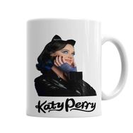 Baskı Dükkanı KB6215 Katy Perry Cat Porselen Kupa Bardak