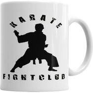 Baskı Dükkanı KB6220 Karate Fight Club Porselen Kupa Bardak