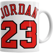 Baskı Dükkanı KB623 Jordan 23 Porselen Kupa Bardak