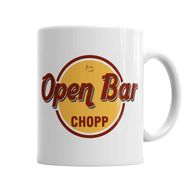 Baskı Dükkanı KB6329 Lion Open Bar Hard Rock Porselen Kupa Bardak