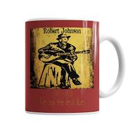 Baskı Dükkanı KB6611 Robert Johnson Porselen Kupa Bardak