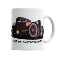 Baskı Dükkanı KB6613 Road Porselen Kupa Bardak
