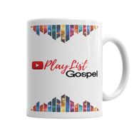 Baskı Dükkanı KB6698 Playlist Gospel 1 Porselen Kupa Bardak