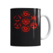 Baskı Dükkanı KB6745 Sharingan Porselen Kupa Bardak
