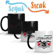 Baskı Dükkanı KB6746 Shadow Personalizada Genıval Branca Porselen Kupa Bardak