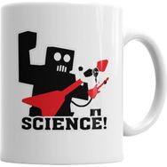 Baskı Dükkanı KB6758 Science Robo Rock Porselen Kupa Bardak