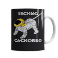 Baskı Dükkanı KB6815 Techno Cachorro Porselen Kupa Bardak