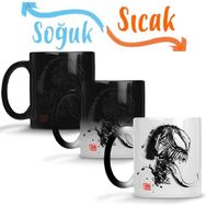 Baskı Dükkanı KB6902 Venom Porselen Kupa Bardak