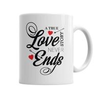 Baskı Dükkanı KB6932 True Love Porselen Kupa Bardak