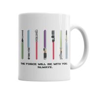Baskı Dükkanı KB6987 The Force Porselen Saberskupa Bardak