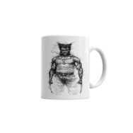 Baskı Dükkanı KB7069 Savage Wolverine Porselen Kupa Bardak