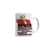 Baskı Dükkanı KB715 Leyla Ile Mecnun Ismail Abi Algıda Mı Seçicisin Kupa Bardak