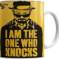 Baskı Dükkanı KB7155 Breakıng Bad Im The One Who Knocks Porselen Kupa Bardak
