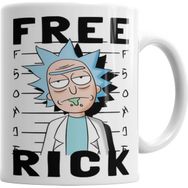Baskı Dükkanı KB7295 Free Rick Porselen Kupa Bardak