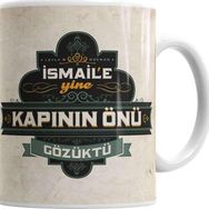 Baskı Dükkanı KB7366 Leyla Ile Mecnun Ismaile Yine Kapının Önü Gözüktü Kupa Bardak