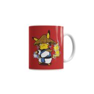 Baskı Dükkanı KB7488 Pokemon Pikaccu Porselen Kupa Bardak