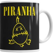 Baskı Dükkanı KB7491 Piranha Pirana Pıranha Porselen Kupa Bardak
