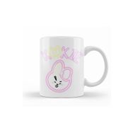 Baskı Dükkanı KB7803 Bt21 Glowing Kookie Bts Porselen Kupa Bardak