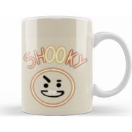 Baskı Dükkanı KB7818 Bt Glowing Shooky Bts Porselen Kupa Bardak