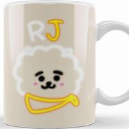 Baskı Dükkanı KB7819 Bt Glowing Rj Bts Porselen Kupa Bardak