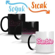 Baskı Dükkanı KB7965 Barbie Porselen Kupa Bardak