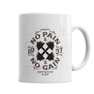 Baskı Dükkanı KB811 No Pain No Gain Porselen Kupa Bardak
