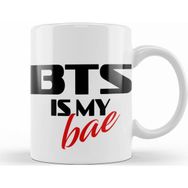 Baskı Dükkanı KB8338 Bts Is My Bae Porselen Kupa Bardak