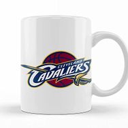 Baskı Dükkanı KB8479 Cleveland Cavaliers Porselen Kupa Bardak