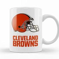 Baskı Dükkanı KB8481 Cleveland Browns Porselen Kupa Bardak