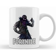 Baskı Dükkanı KB8530 Fortnite Raven Skin Porselen Kupa Bardak
