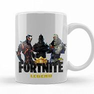 Baskı Dükkanı KB8538 Fortnite Legends Porselen Kupa Bardak