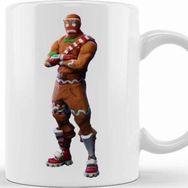 Baskı Dükkanı KB8546 Fortnite Ginger Bread Man Porselen Kupa Bardak