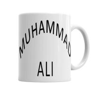Baskı Dükkanı KB859 Muhammed Ali Basic Porselen Kupa Bardak