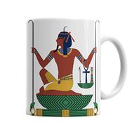 Baskı Dükkanı KB865 Mısır Mitolojisi Osiris Porselen Kupa Bardak