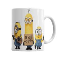 Baskı Dükkanı KB869 Minionss Porselen Kupa Bardak