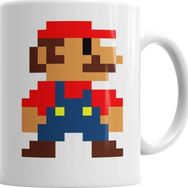 Baskı Dükkanı KB894 Mario Nintendo Atari Porselen Kupa Bardak