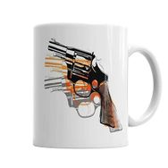 Baskı Dükkanı KB898 Magnum Guns Porselen Kupa Bardak