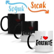 Baskı Dükkanı KB9465 I Love Fortnite Porselen Kupa Bardak