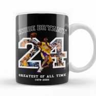 Baskı Dükkanı KB9515 Kobe Bryant Greatest Of All Time Porselen Kupa Bardak