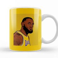 Baskı Dükkanı KB9528 Lebron James Porselen Kupa Bardak